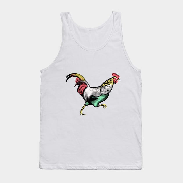 C is for Chicken Tank Top by KBMorgan